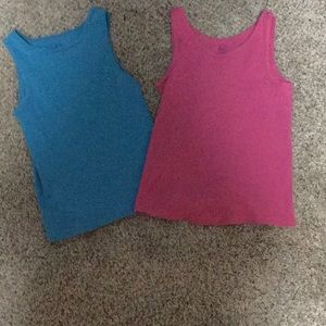 Two tank tops